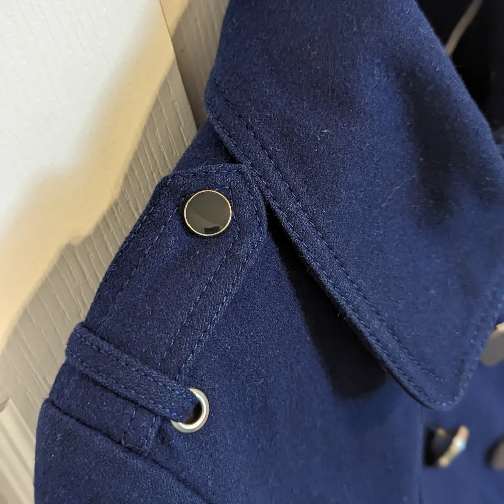 Kenneth Cole Navy peacock coat - Picture 4 of 4